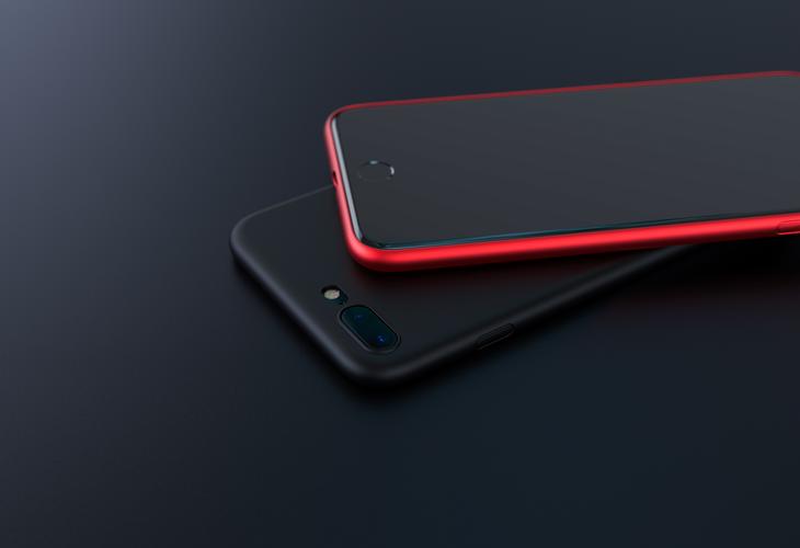 Divi iPhone 8 磨砂手机壳渲染图 质感与保护的艺术融合
